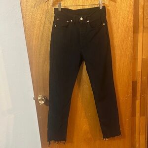 Black Levi’s 501 Jeans